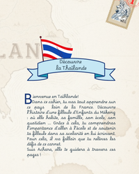 Carnet de jeux - Thaïlande